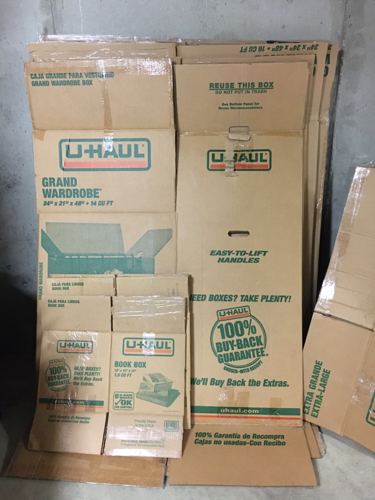 U-HAUL Moving Boxes + Packing Paper