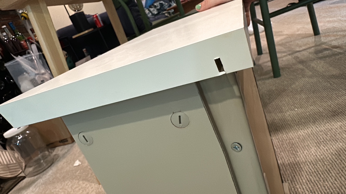 White ikea nightstand / drawers - photo 4