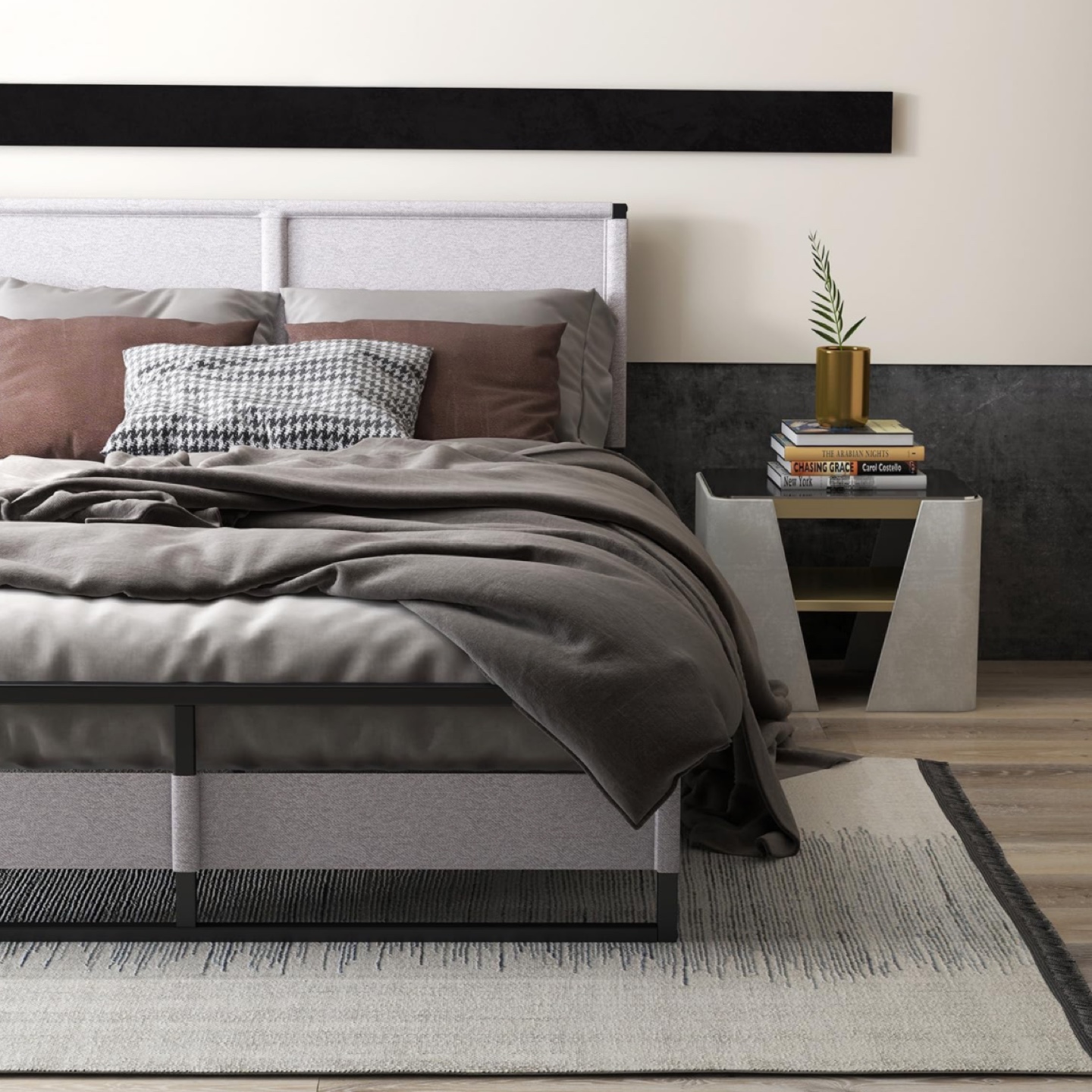 Queen Size Bed Frame, Moving sale - photo 4