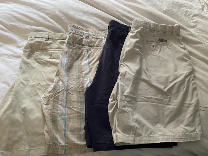 4 pairs of men’s shorts size 40 waist thumbnail