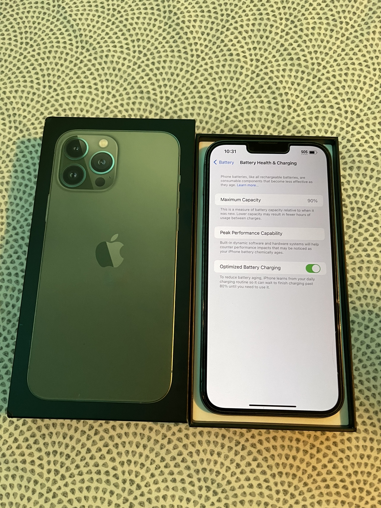 iPhone 13 Pro Max alpine green - photo 2