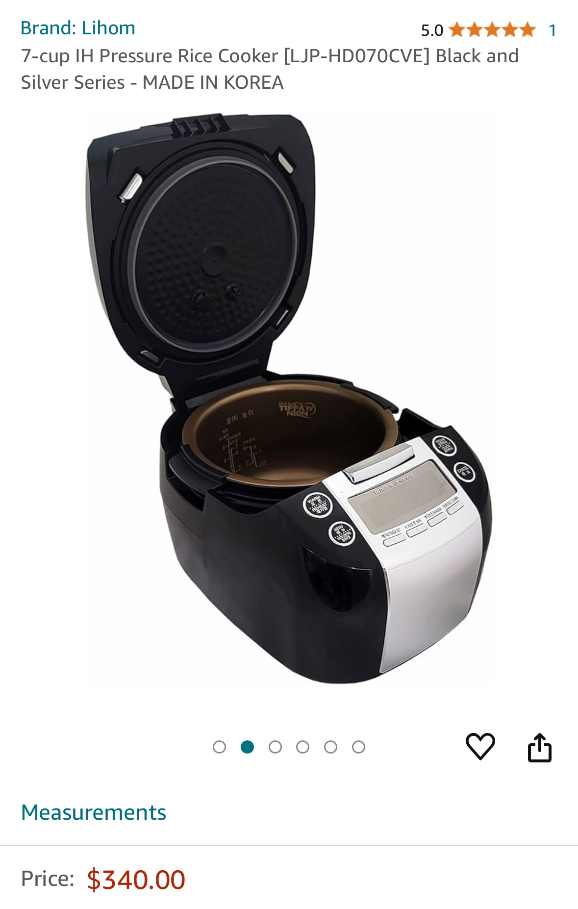 Korean Rice cooker - photo 4