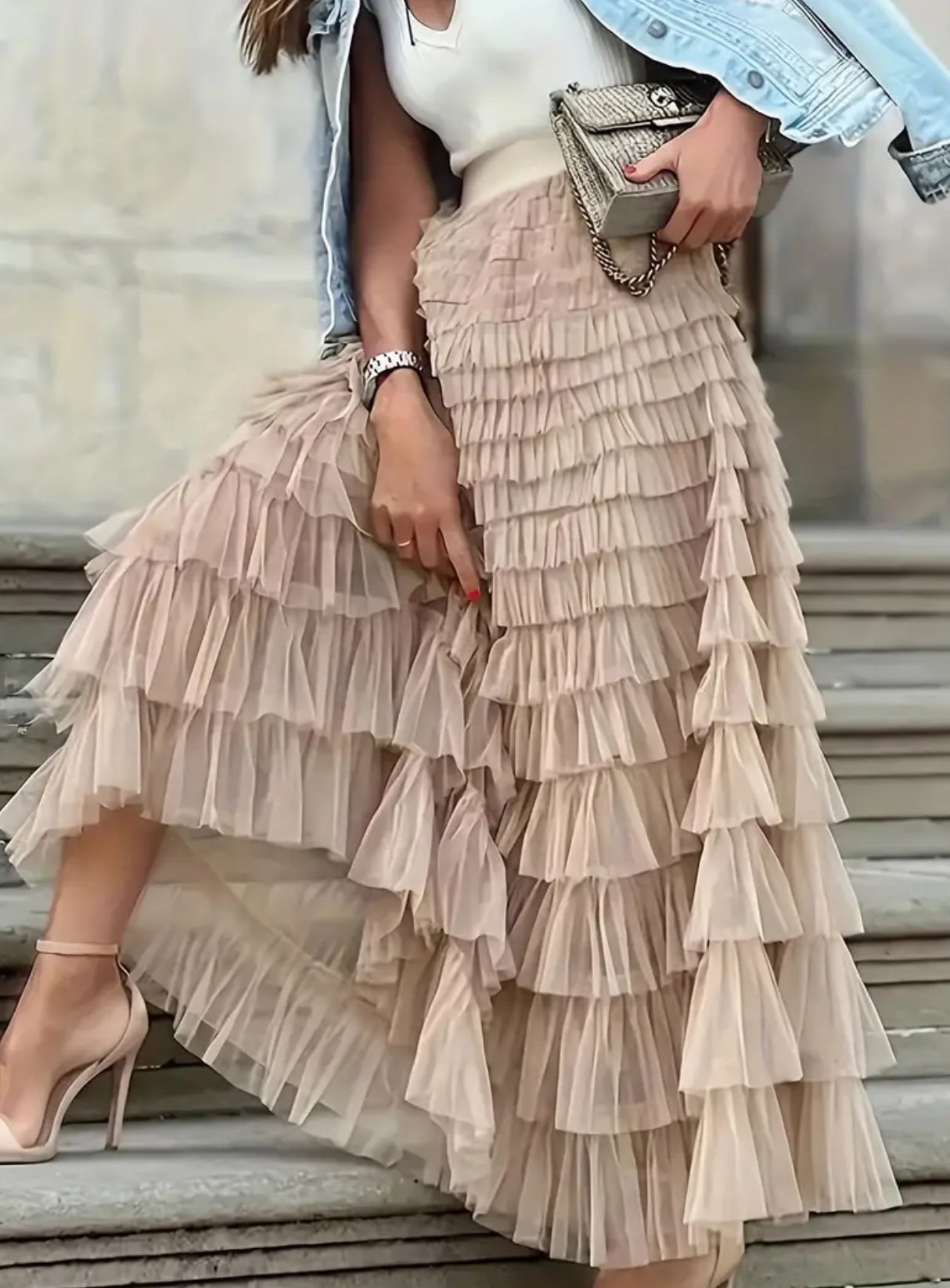 skirt for WOMEN w layers image indicator(2)