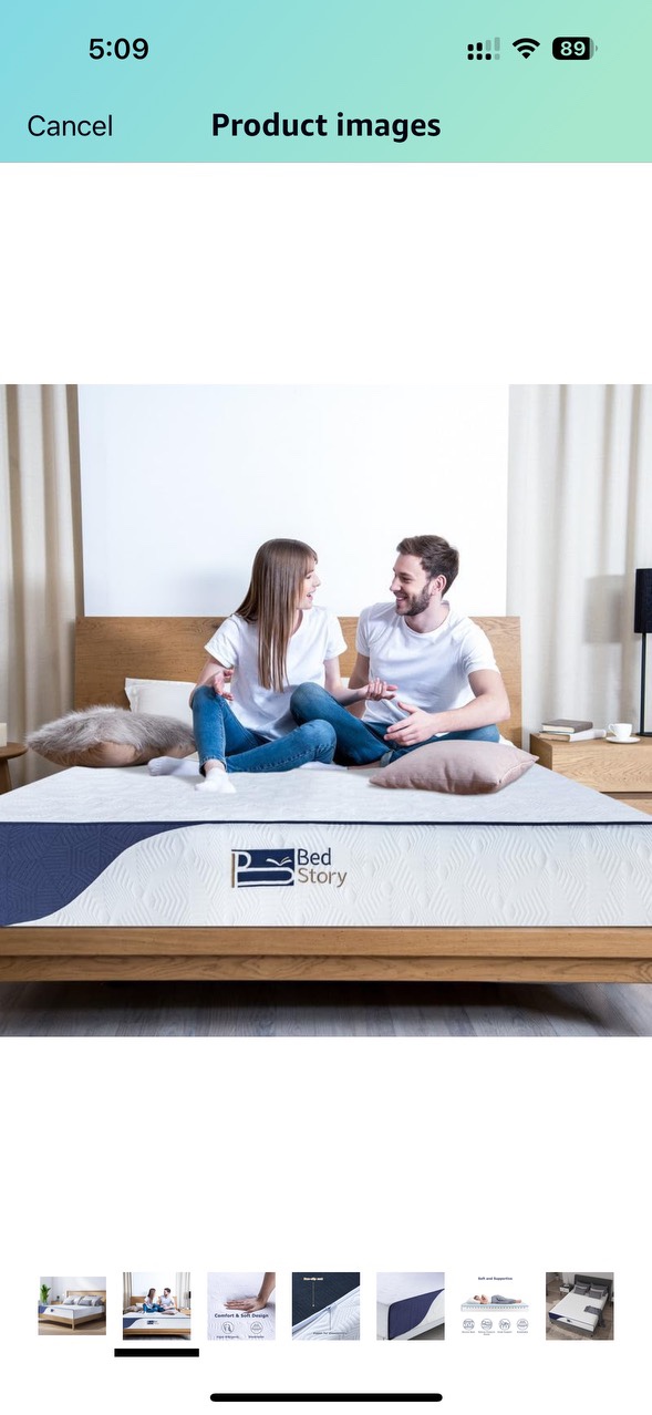 8 inch gel memory foam queen size mattress - photo 2