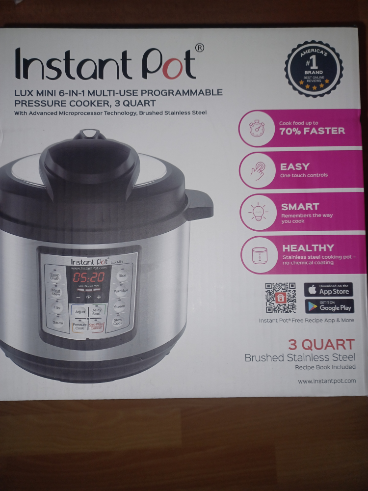 Instant Pot Lux Mini-  3 Quart