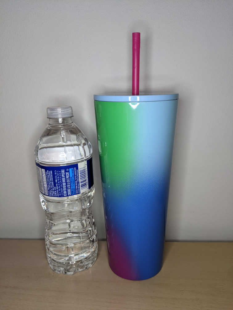 Starbucks Summer 2023 Technicolor Paint 4c Tilt Cold Cup Tumbler image indicator(3)