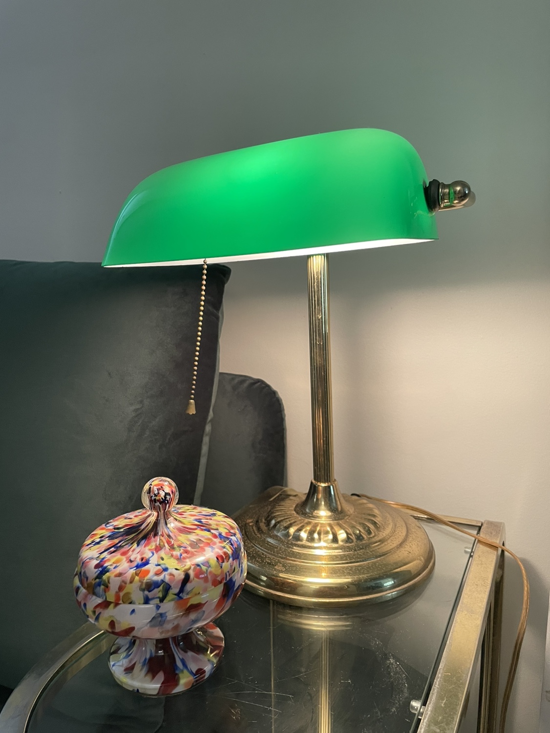 Vintage Bankers Lamp thumbnail