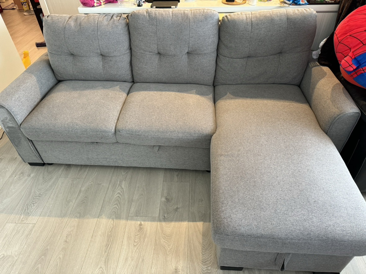 Nadha 85'' Square Arm Sofa Bed