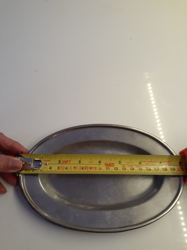 Vintage Stainless Steel Oval Dish/Olives dish image indicator(2)