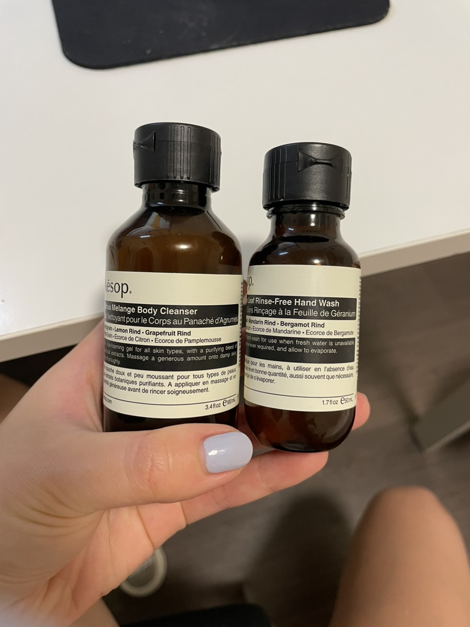 New Aesop body wash and hand wash thumbnail