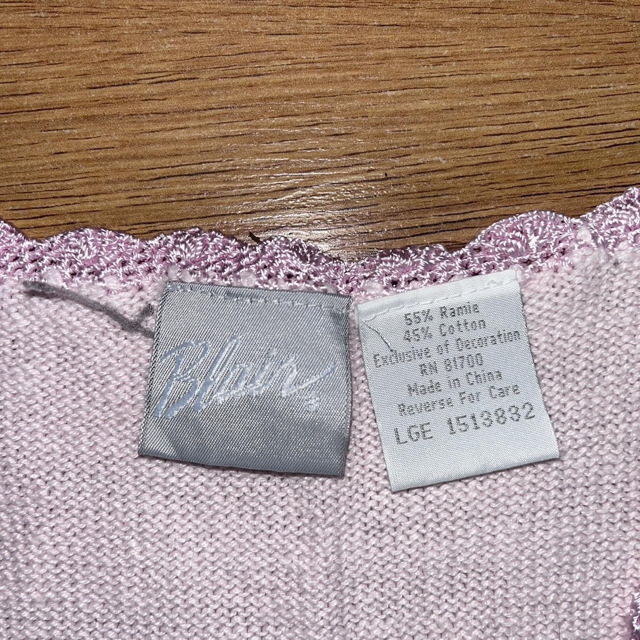 baby pink embroidered vest image indicator(5)