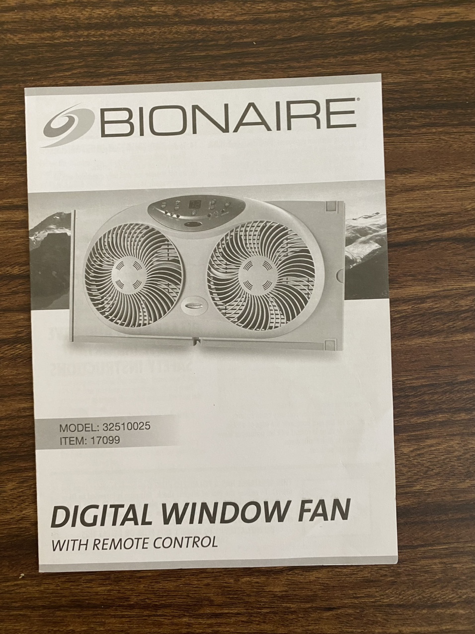 Bionaire Digital Window Fans x2 🧡 - photo 2