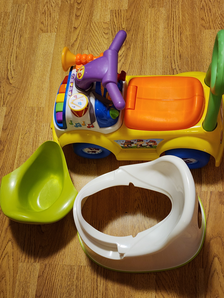 Fisher Price little people Music parade Ride On and Ikea potty - photo 4
