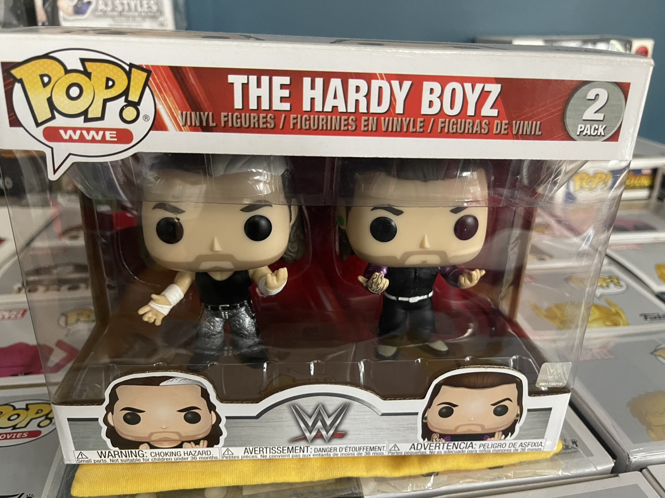 WWE Hardy boyz Funko pop thumbnail