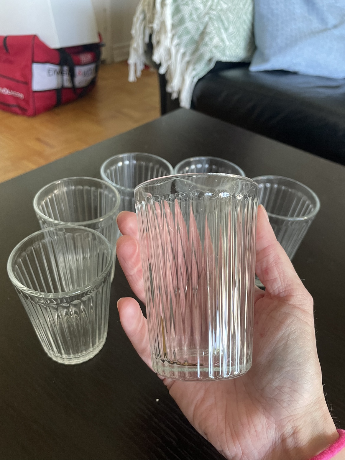 6 IKEA juice glasses🧡 image indicator(3)