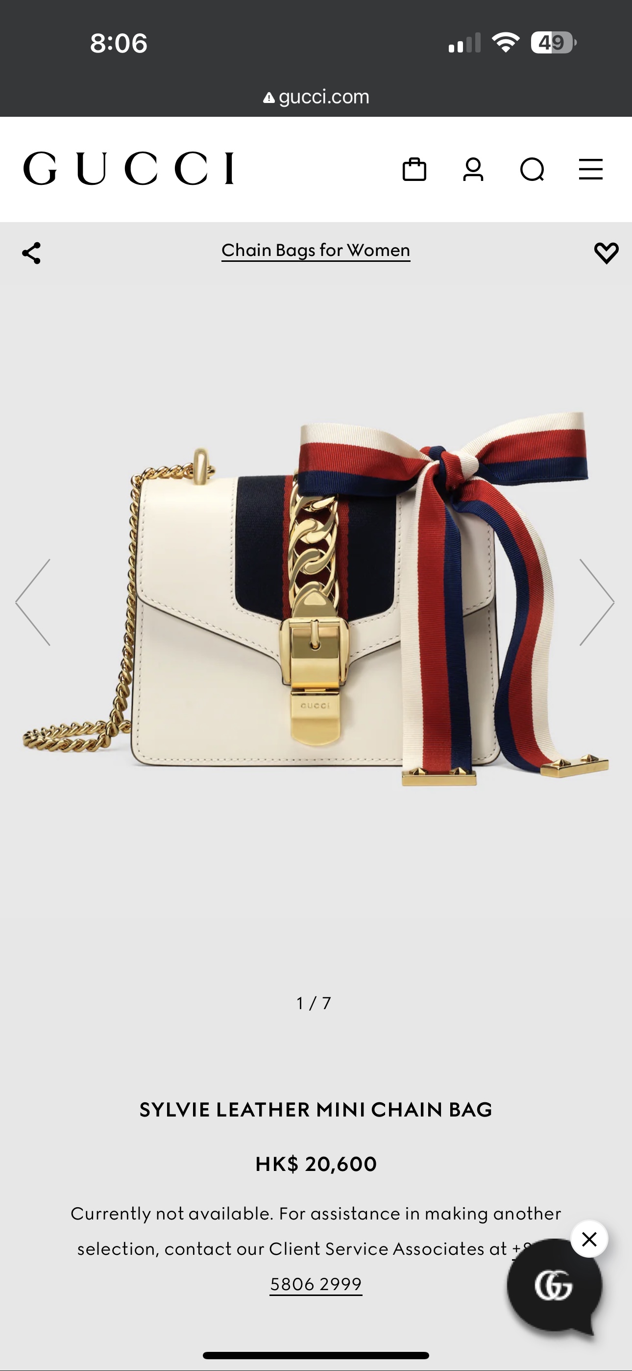 Gucci slyvie