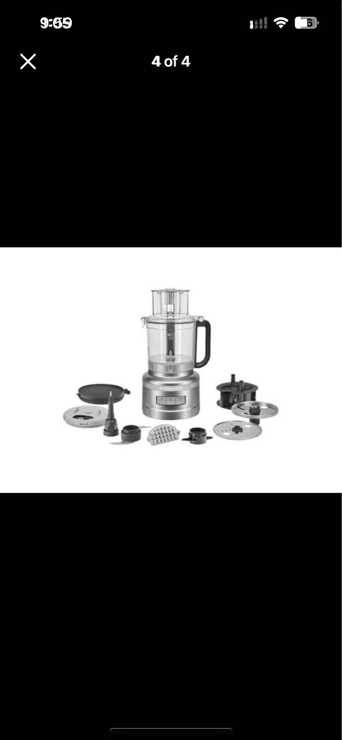 Kitchen aid food processor with dicing kit - photo 4