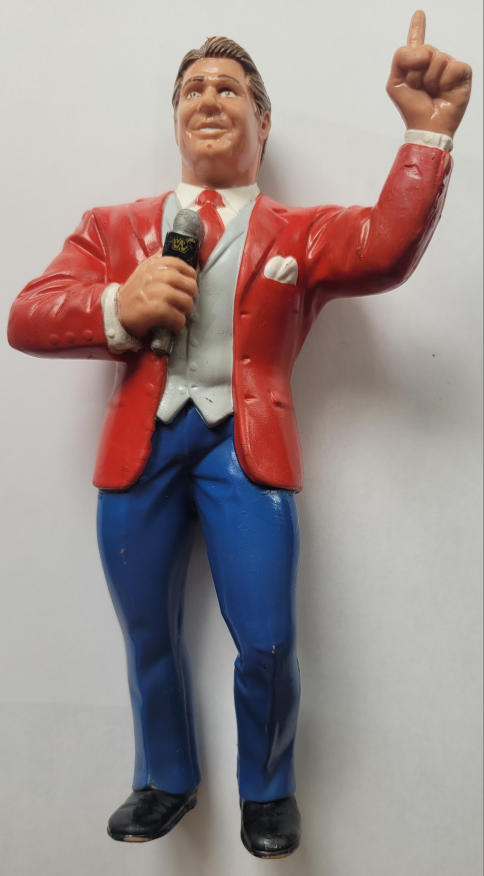 Vince McMAHON 1987 WWF LJN  8" Vintage Wrestling Superstars VG+ thumbnail