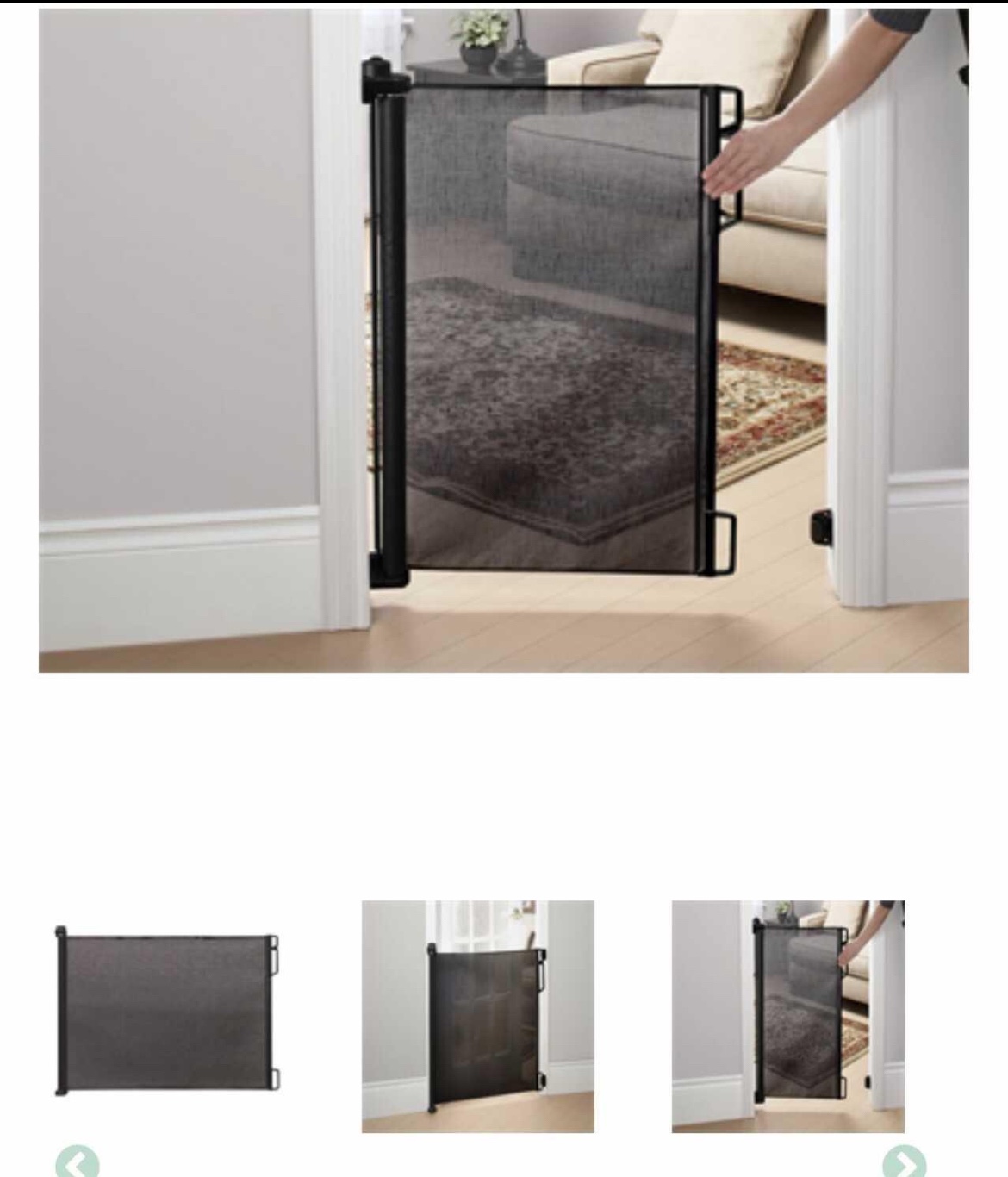 Retractable Baby Gate thumbnail