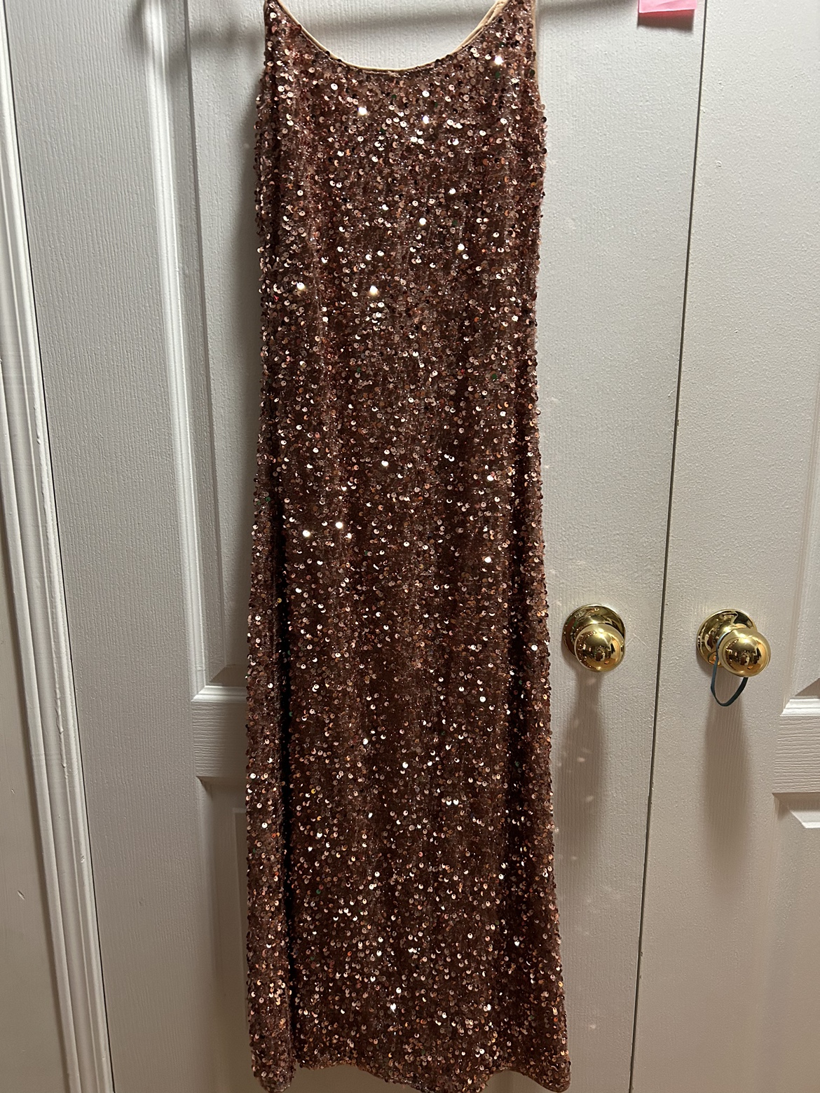 Dress sequins old rose🧡
