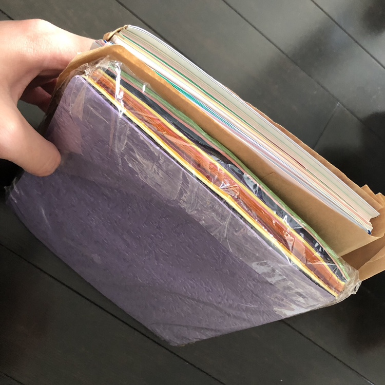 Textured paper for Origami