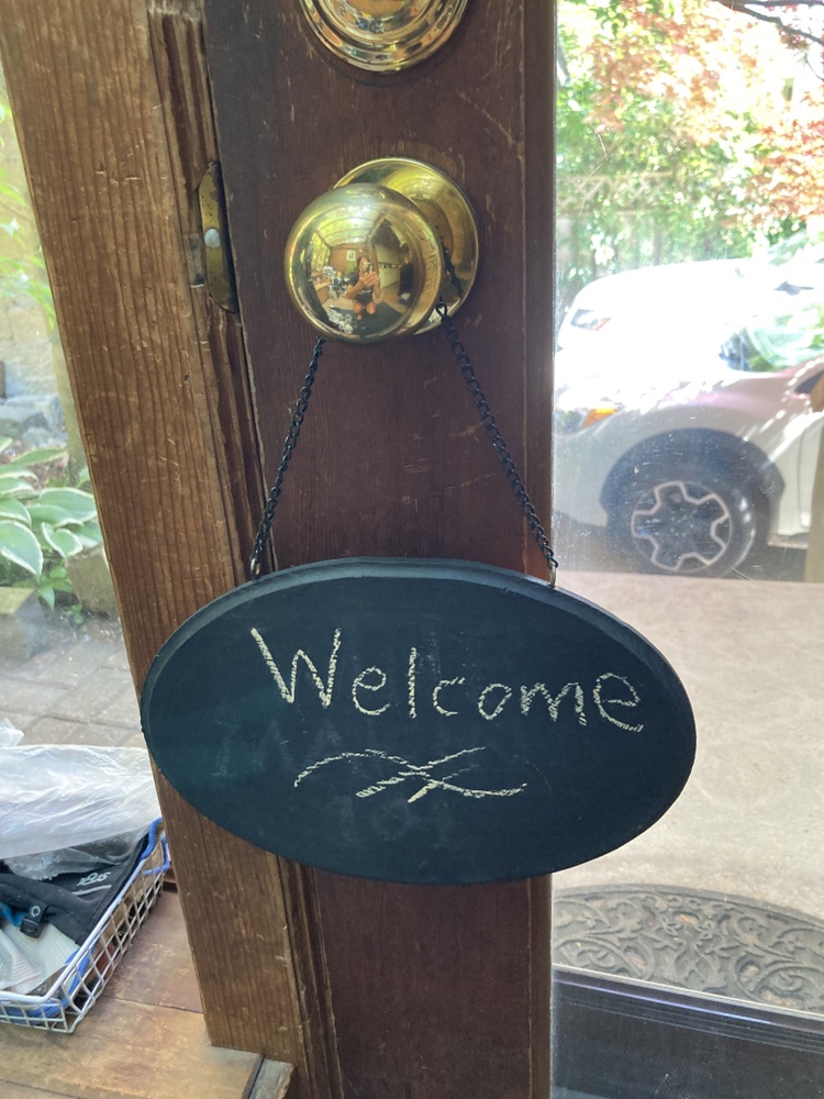 Hanging chalkboard plaque thumbnail
