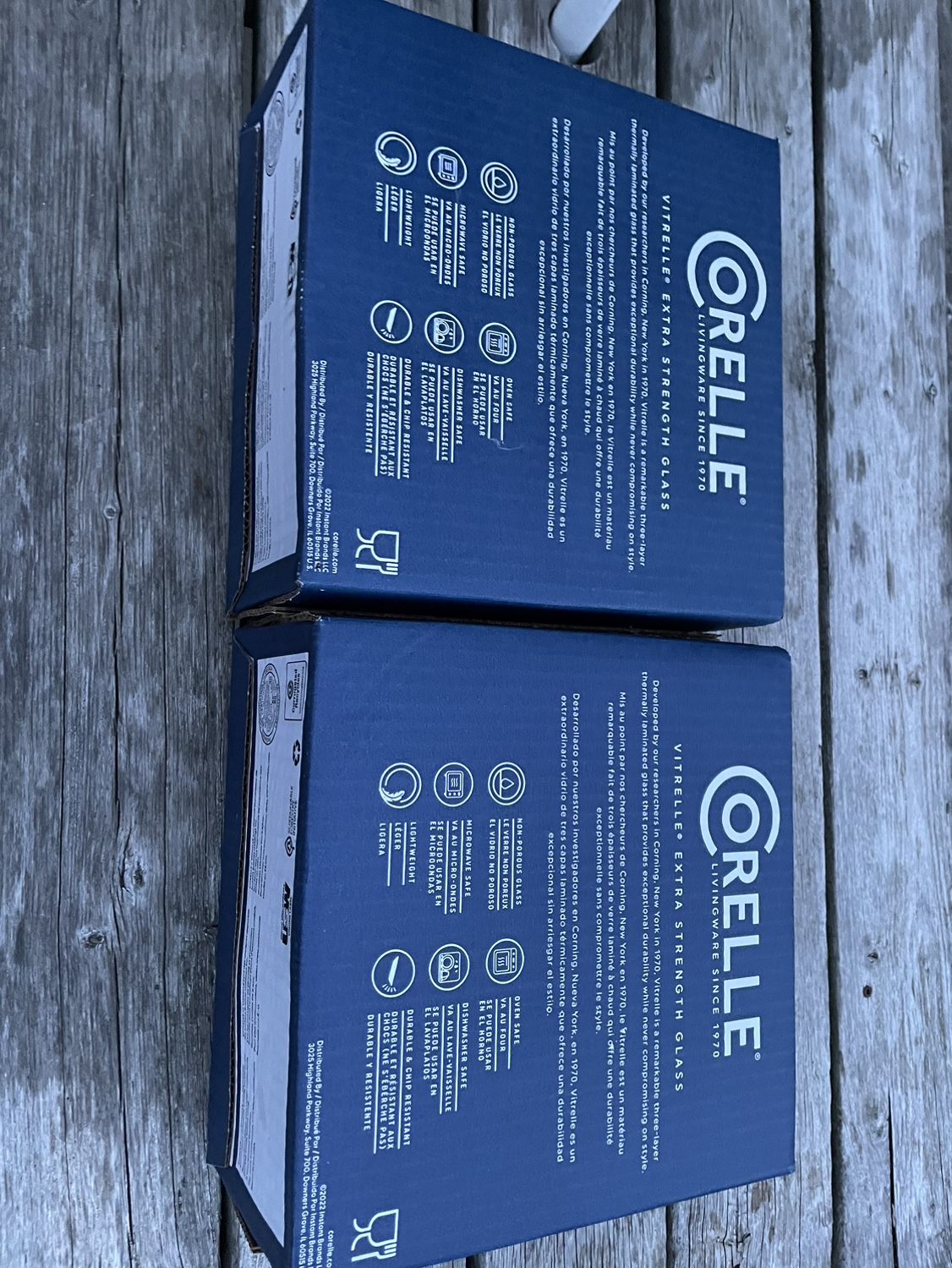 Corelle dishes - two boxes - never opened image indicator(4)