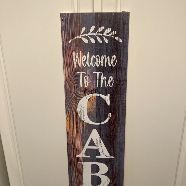 Metalic Welcome Sign (new) - photo 2