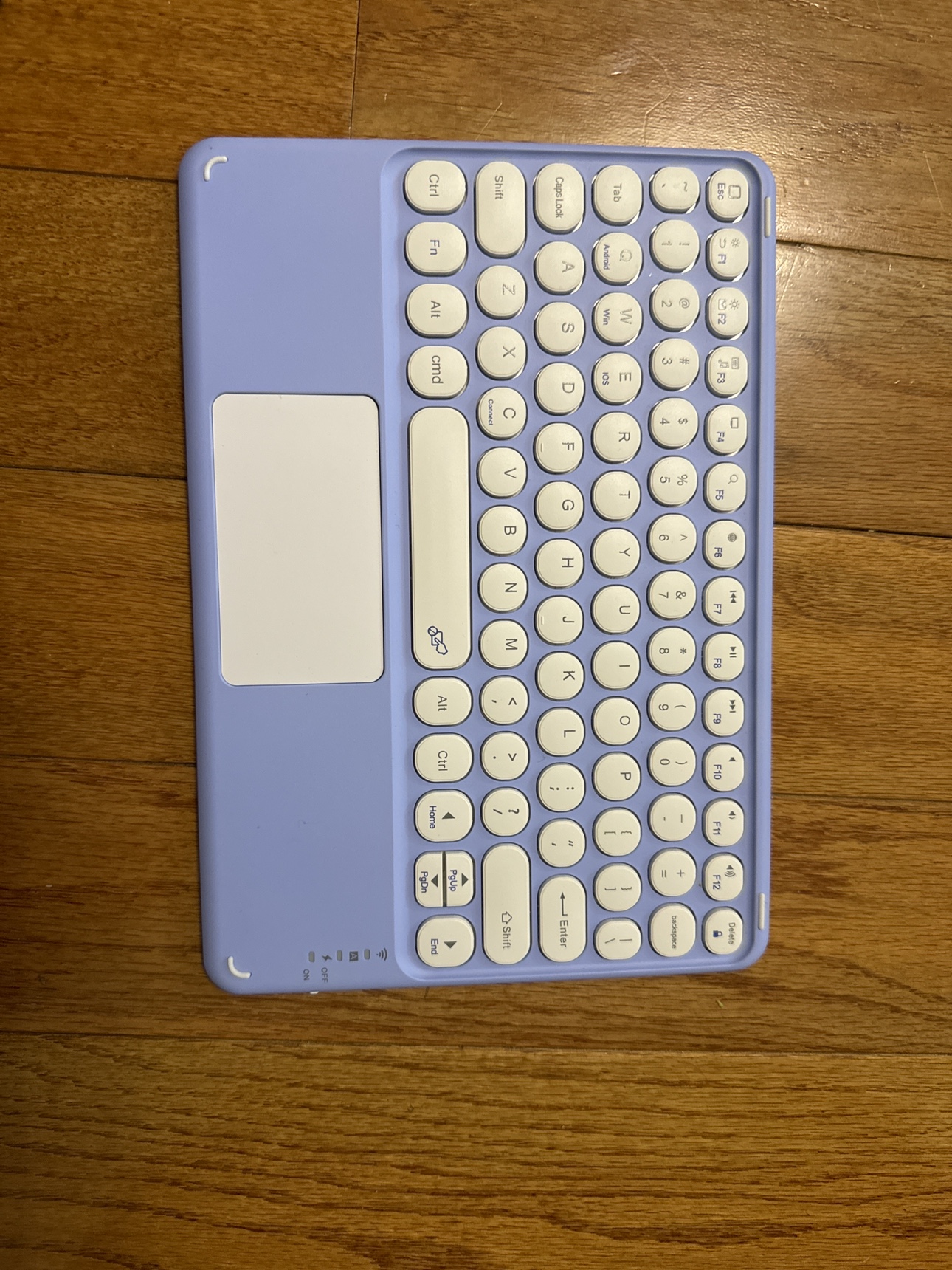 Bluetooth Keyboard, 10-inch Wireless Bluetooth Keyboard