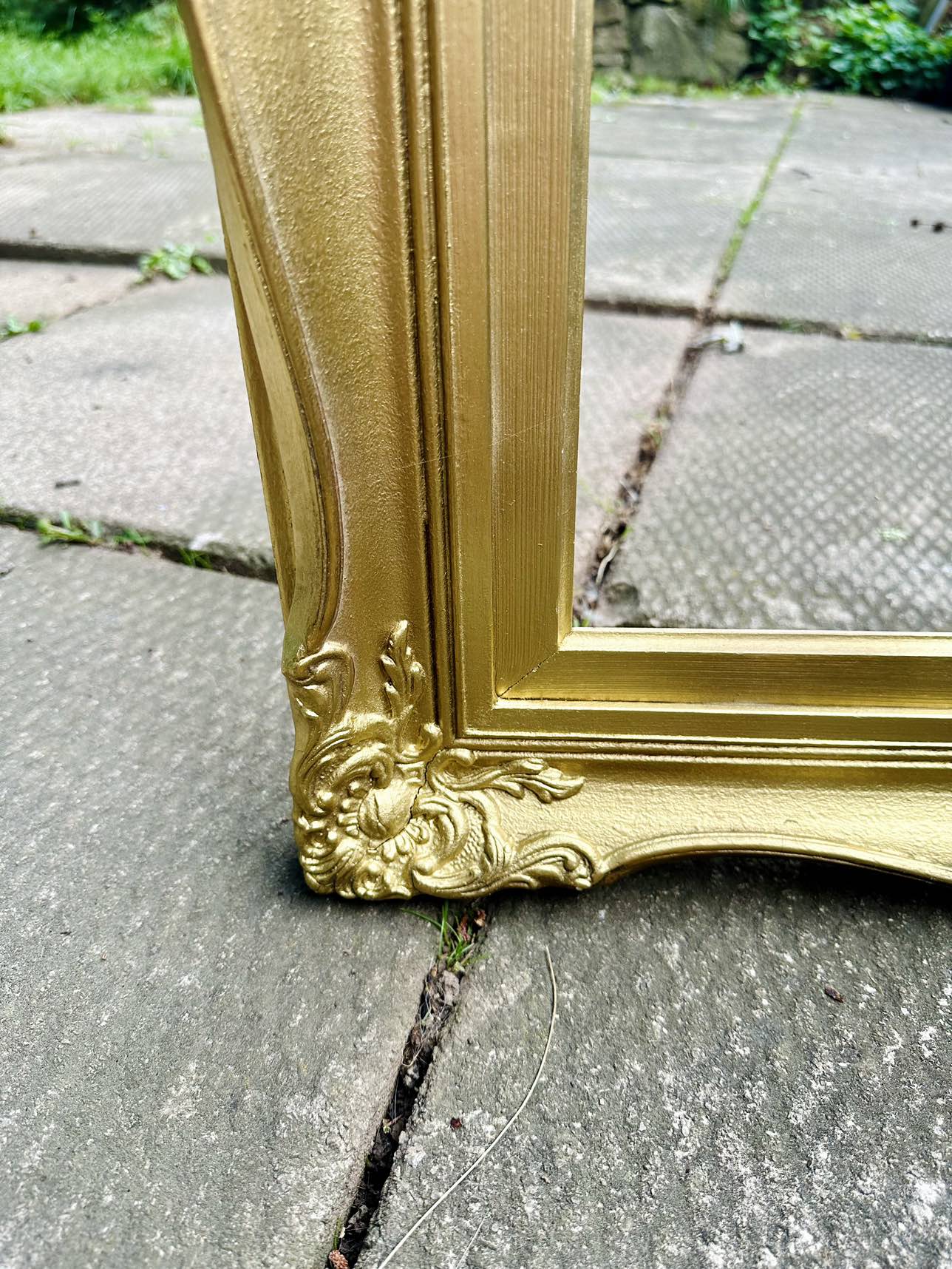 Gorgeous Gold Vintage Ornate Frame: mirror, art or frame TV! - photo 4