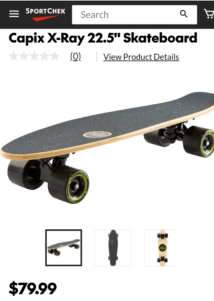 Capix X-Ray 22.5" Skateboard bright yellow Used - photo 3