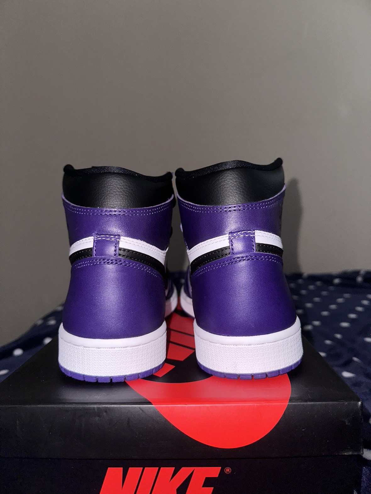Jordan 1 Court Purple 2.0 - Size 9 - photo 4