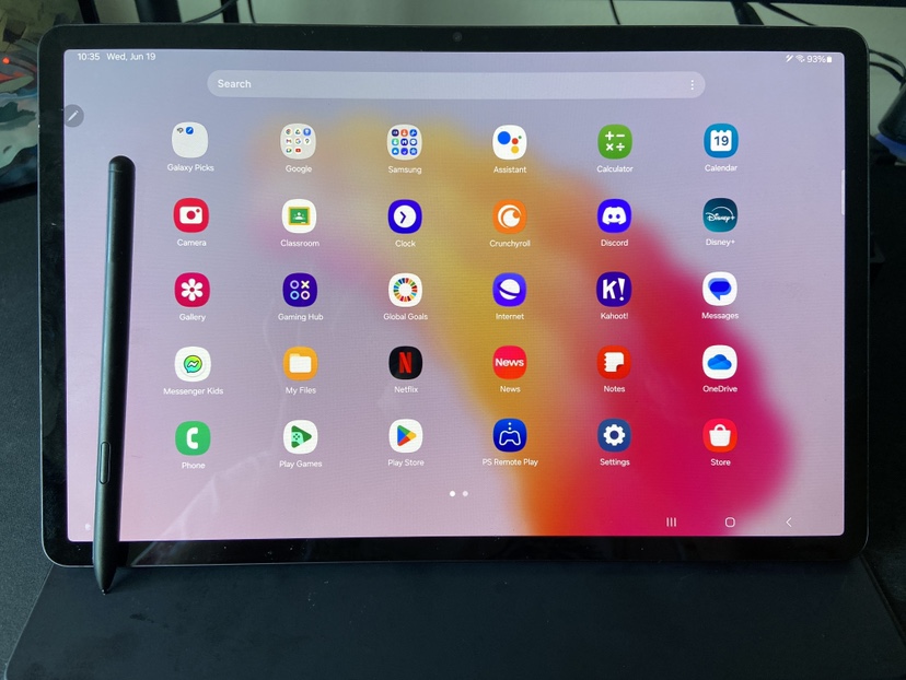 Samsung TabS8+ with pen and cover - photo 2