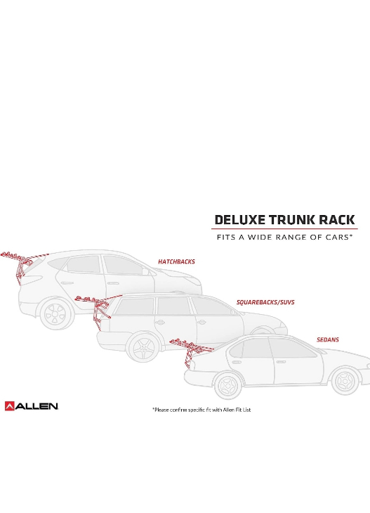Trunk Mount 3-Bike Carrier image indicator(5)