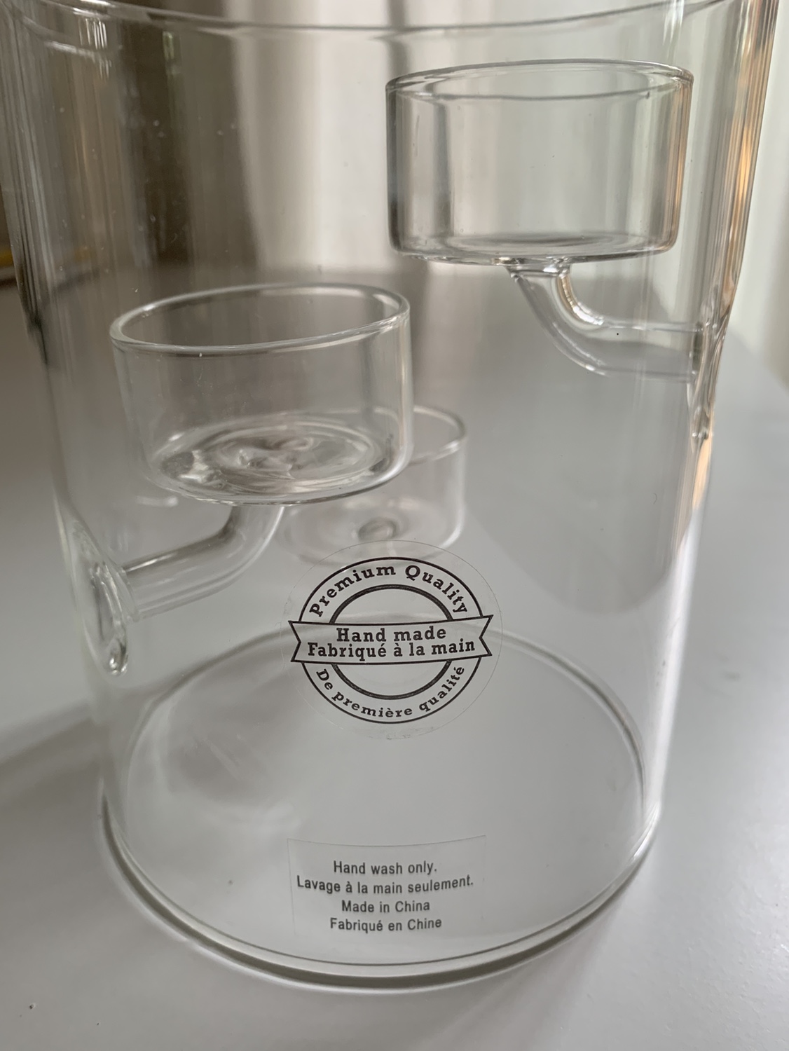 Glass candle holder image indicator(2)