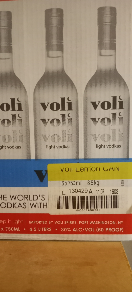 Voli Vodka (Flavored) image indicator(2)