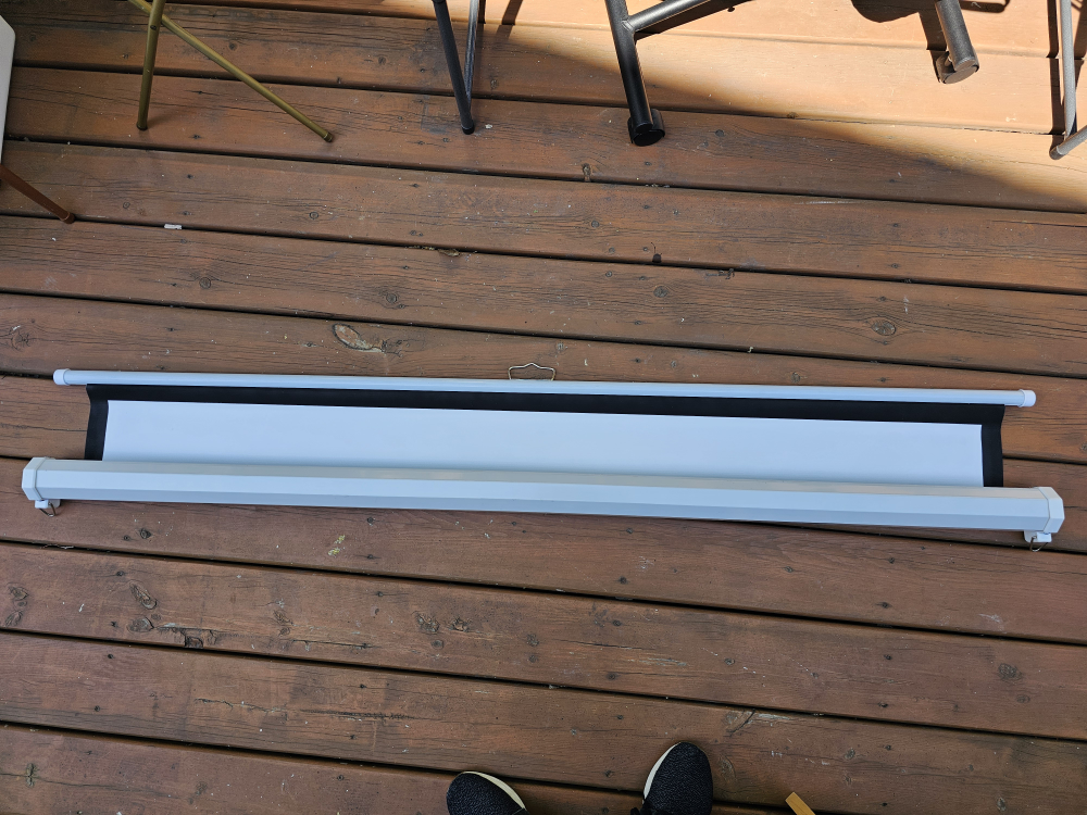 5ft projector screen - photo 3