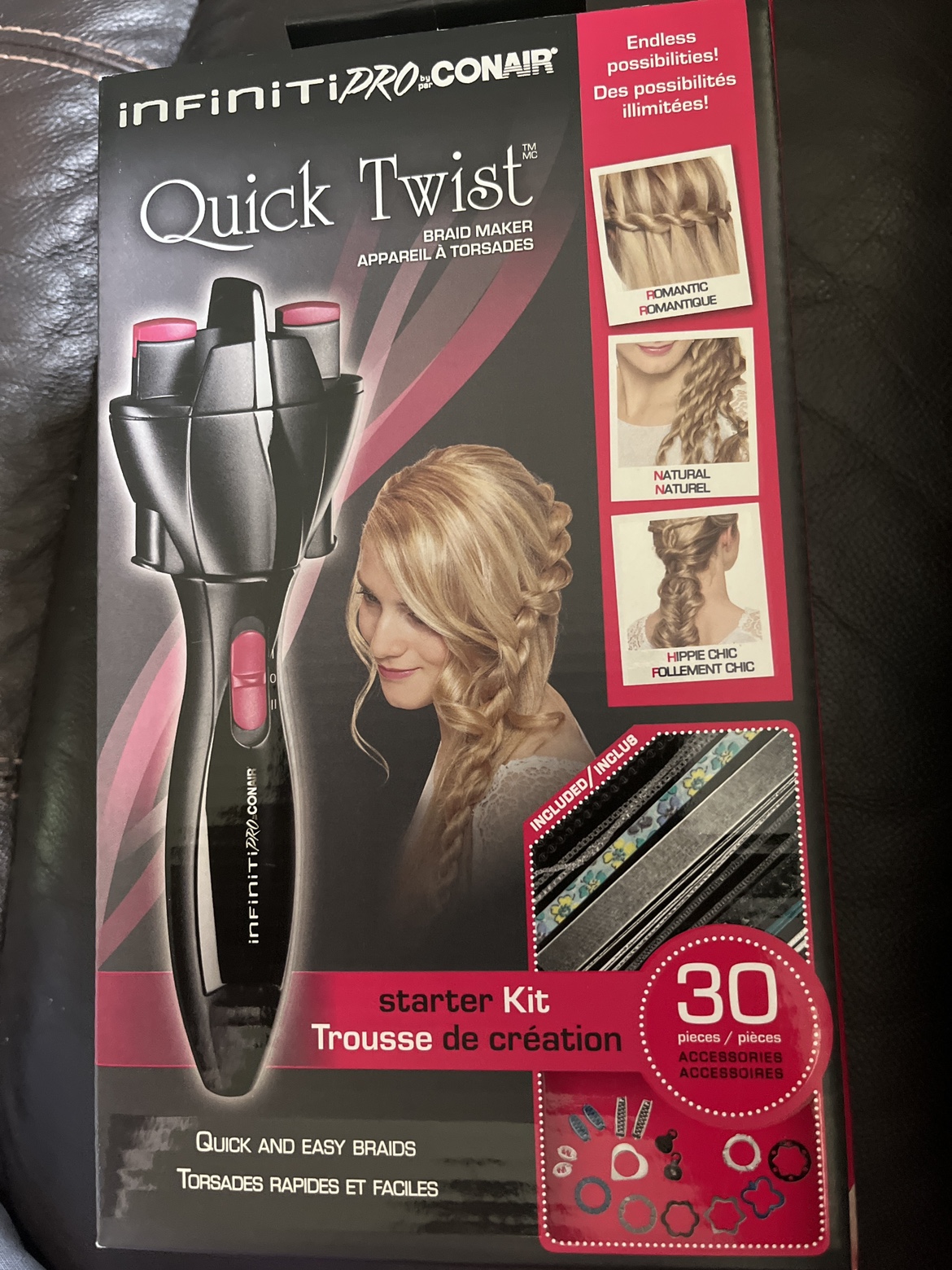 Quick twist hair tool