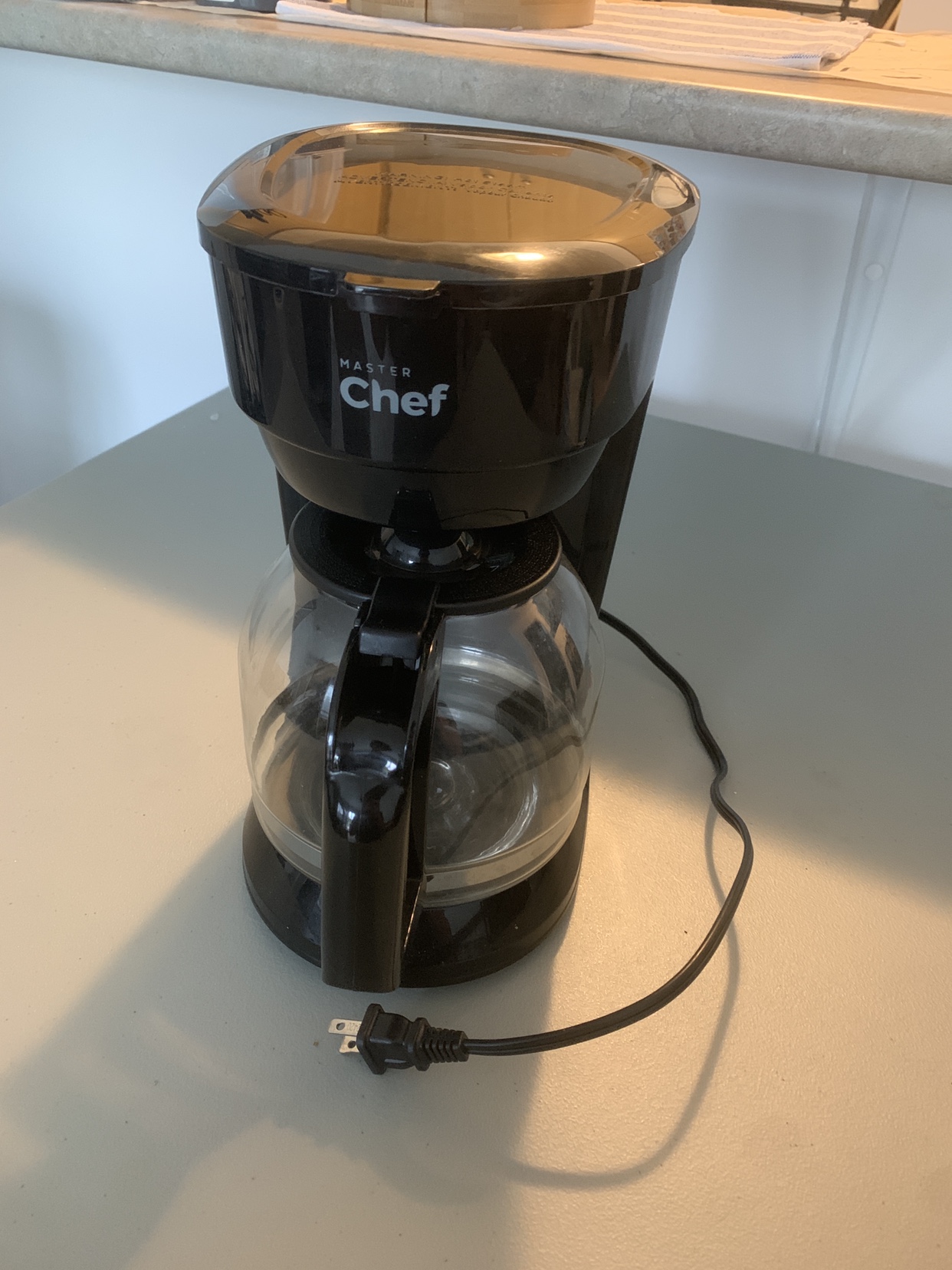 Master Chef Coffee Maker + Glass Carafe