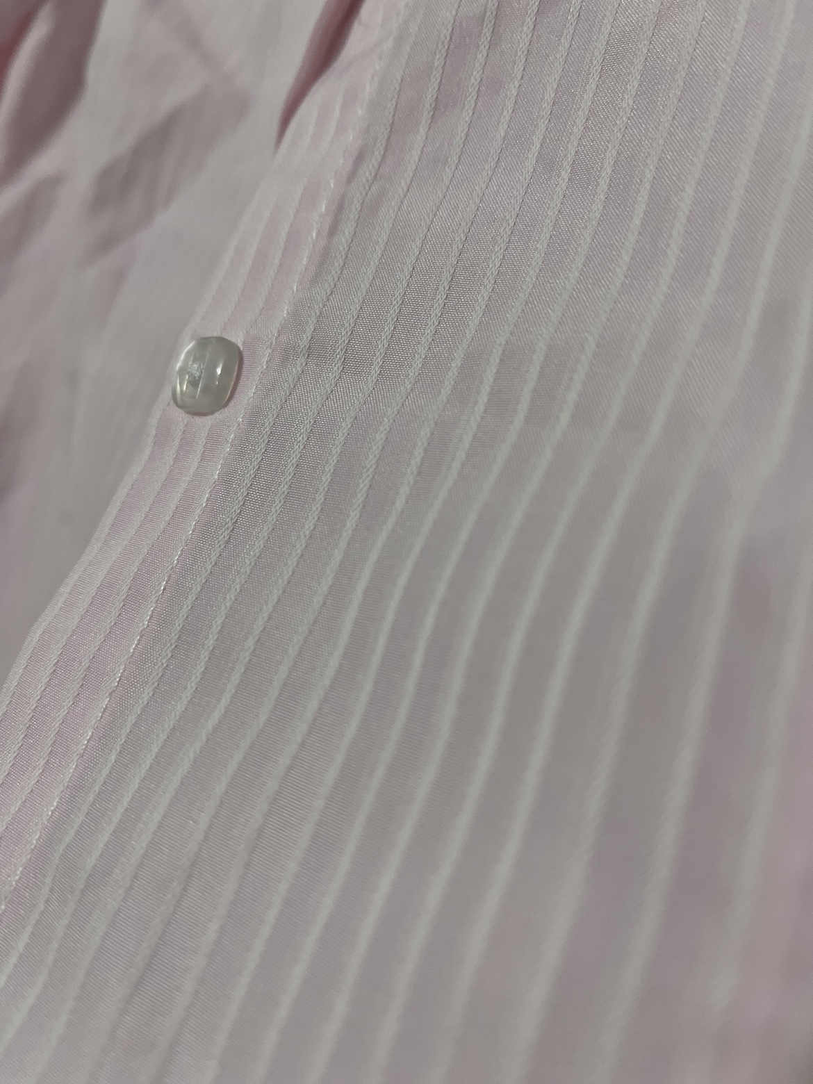 Brand new never worn Long sleeved blouse — light pink stripes - photo 3
