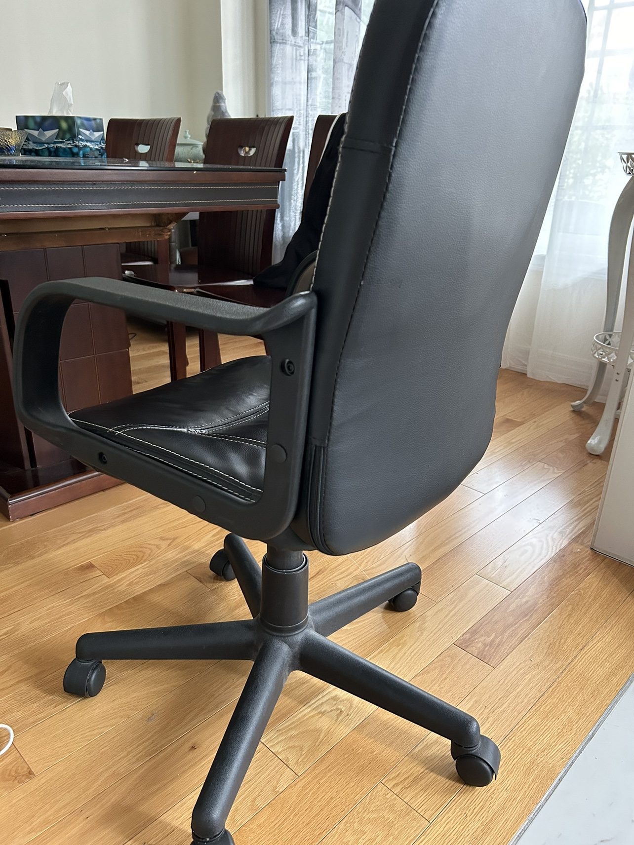 Leather office chair - photo 3
