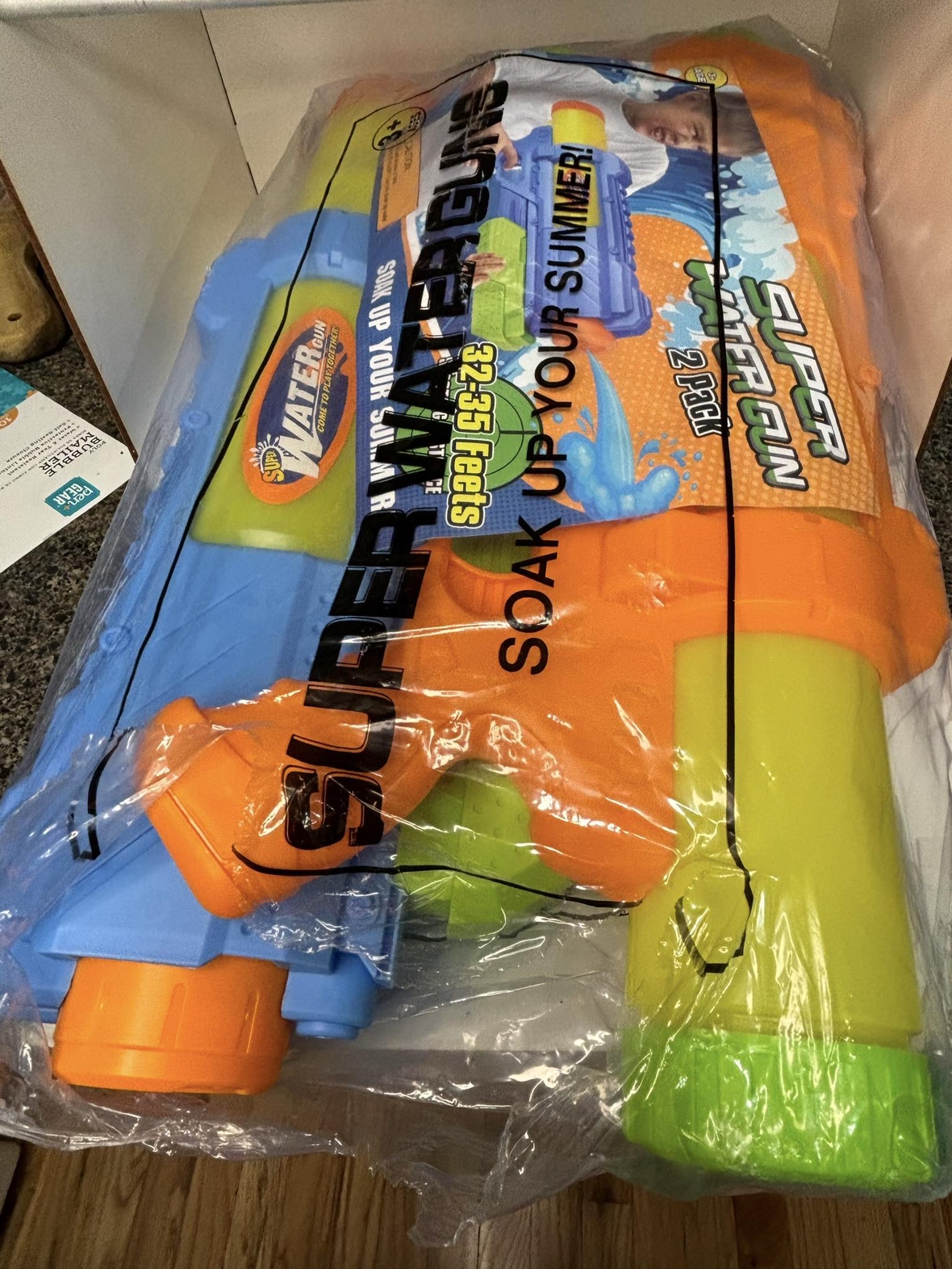 Super water gun for kids - photo 4