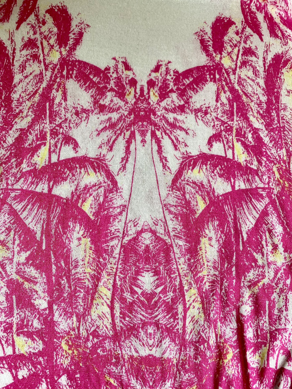 John + Jenn Palm Tree Print Sleeveless Top 🧡 image indicator(4)