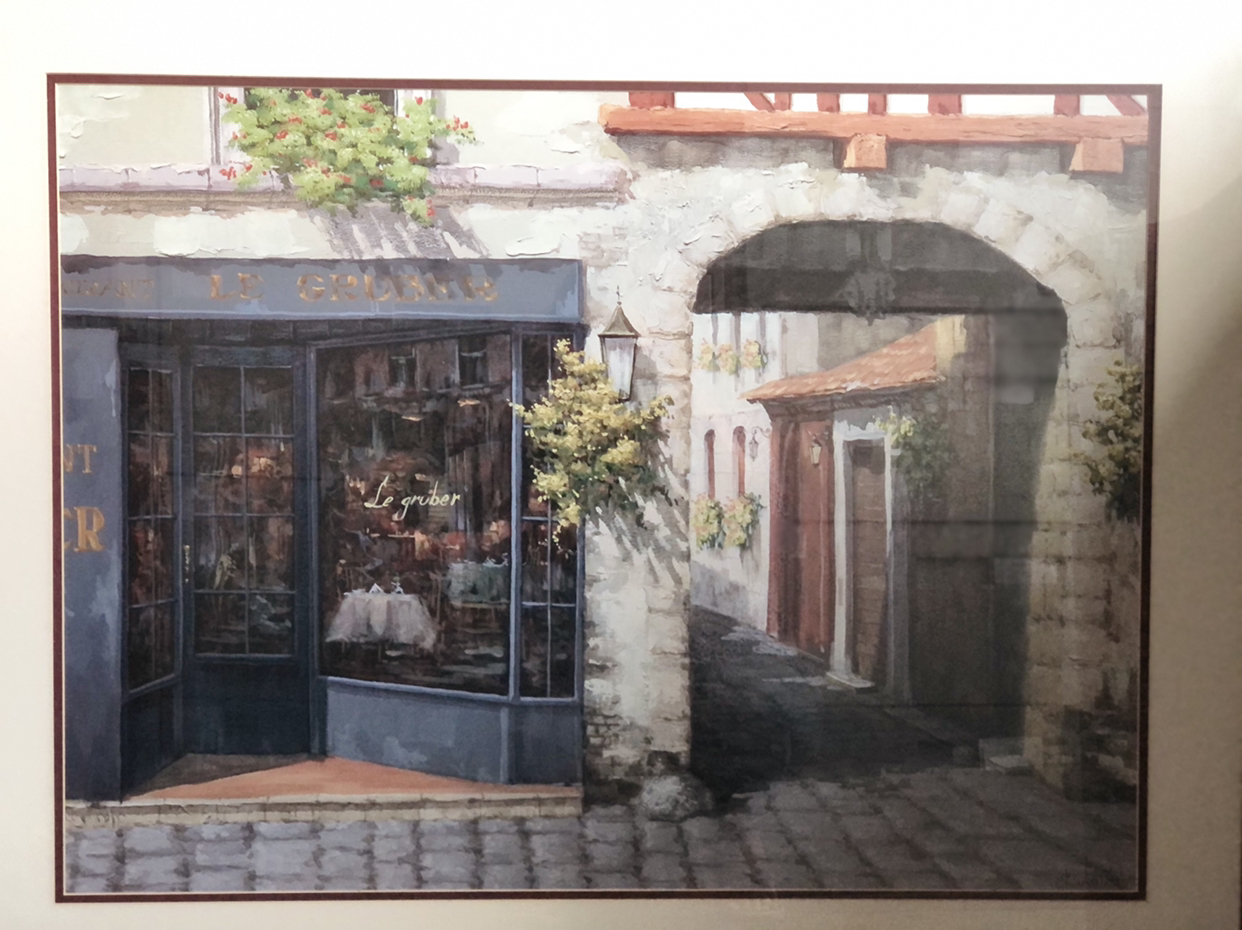 Wall picture Framed 1995 Viktor Shvaiko Paris Rendevous image indicator(3)