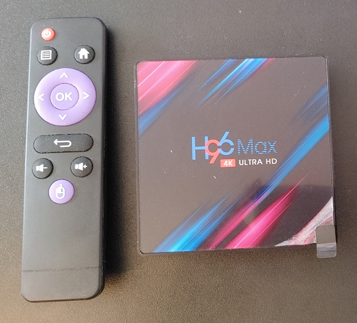 [Moving Sale] H96 Max  4/64GB Android TV Box