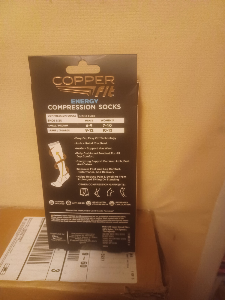 Copper FIT Compression Socks-new image indicator(2)