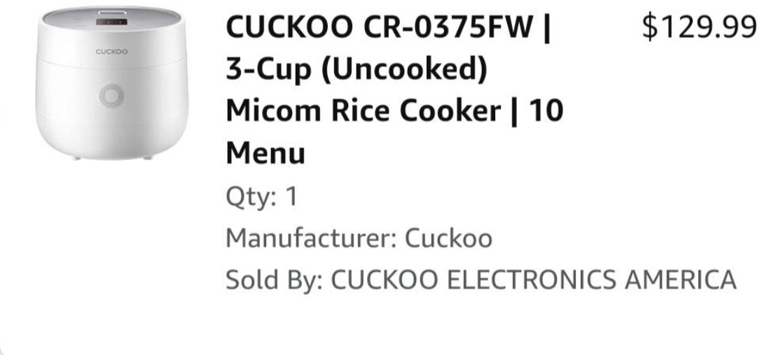 Rice cooker