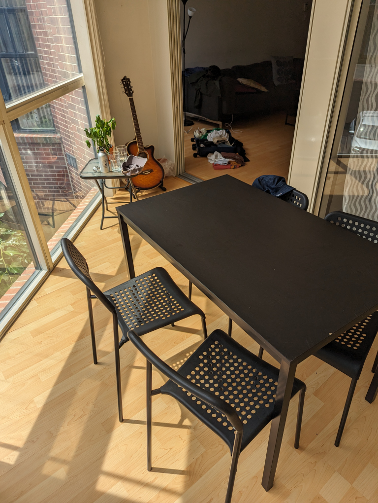 IKEA table + chairs