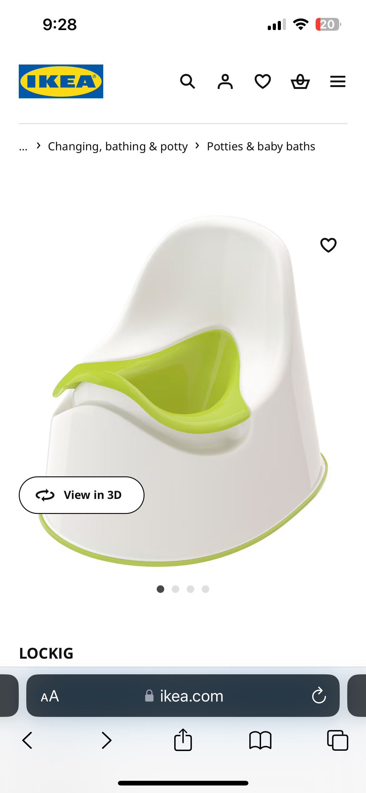 IKEA potty seat
