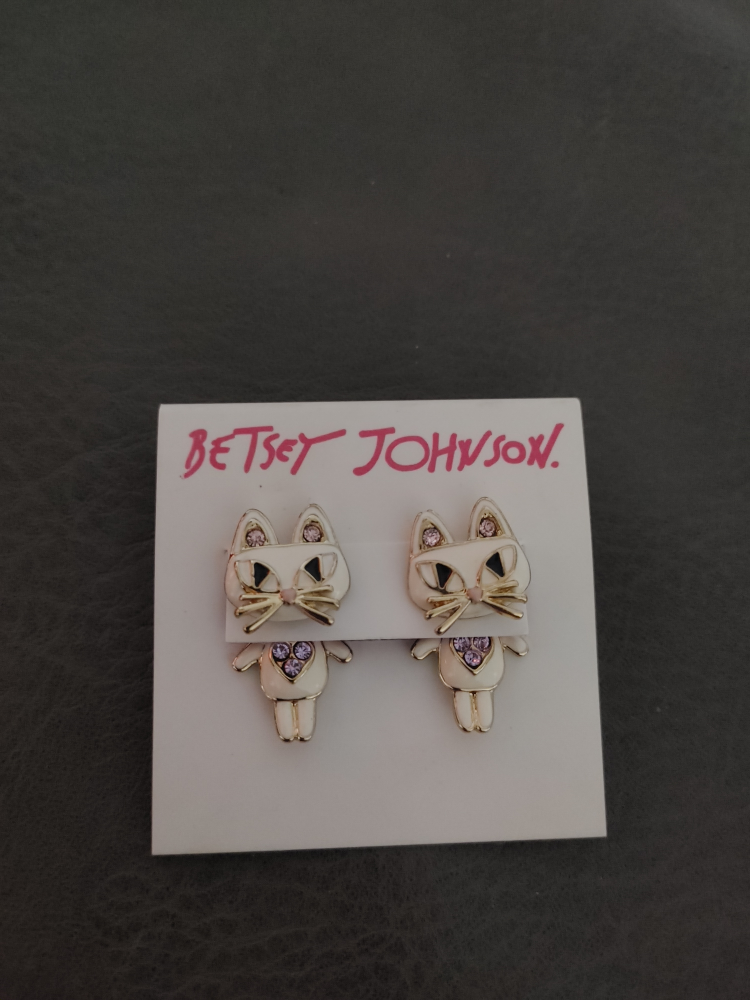 Betsey Johnson earrings